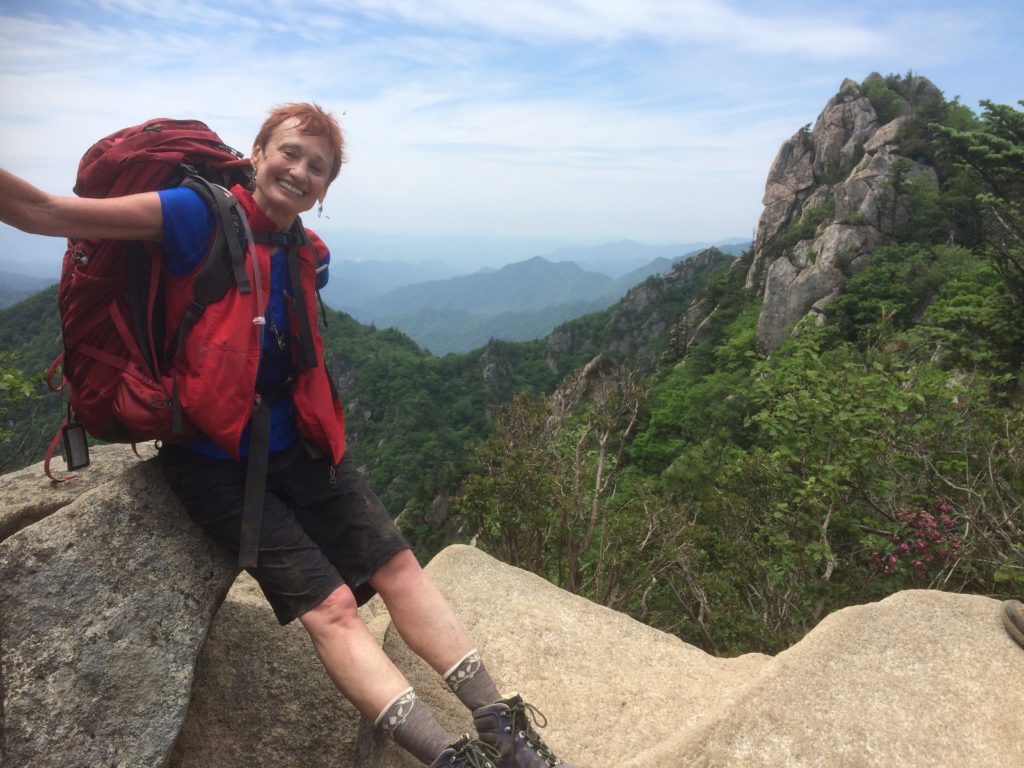 Seoraksan guided hike in South Korea