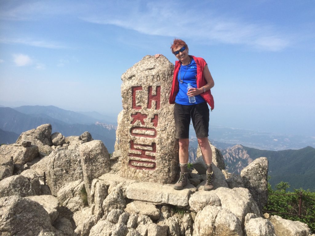 Seoraksan guided hike in South Korea