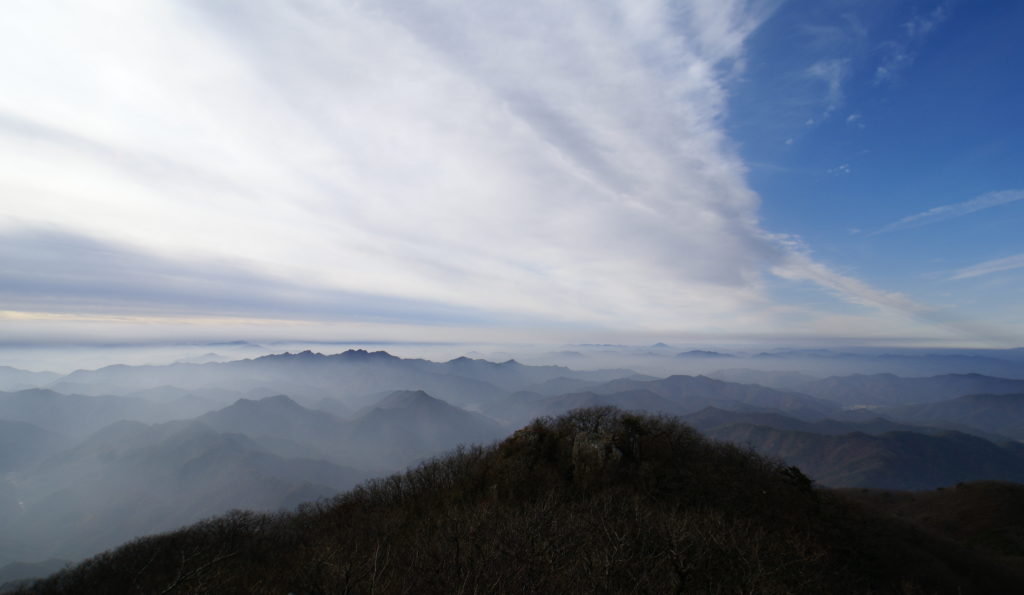 Guided hikes in South Korea
