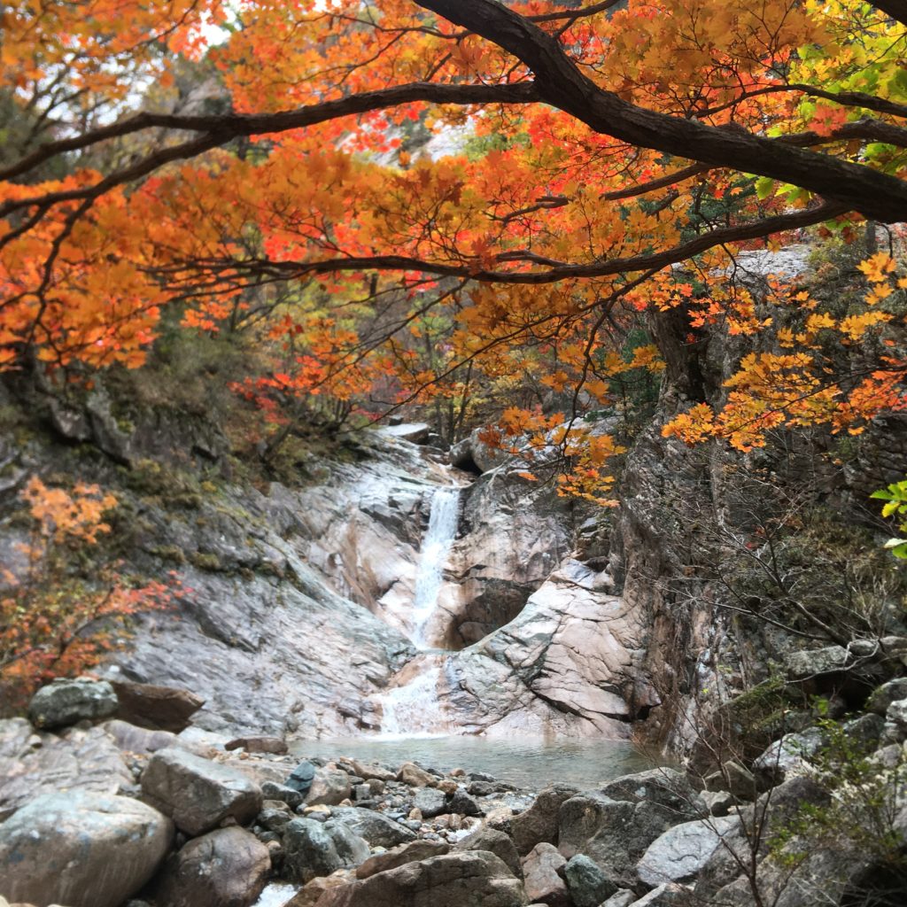 Seoraksan guided hike in South Korea