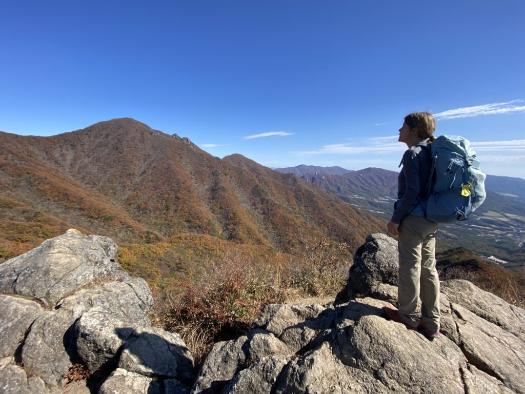 Guided hikes in South Korea