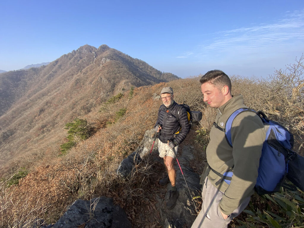 Guided hikes in South Korea