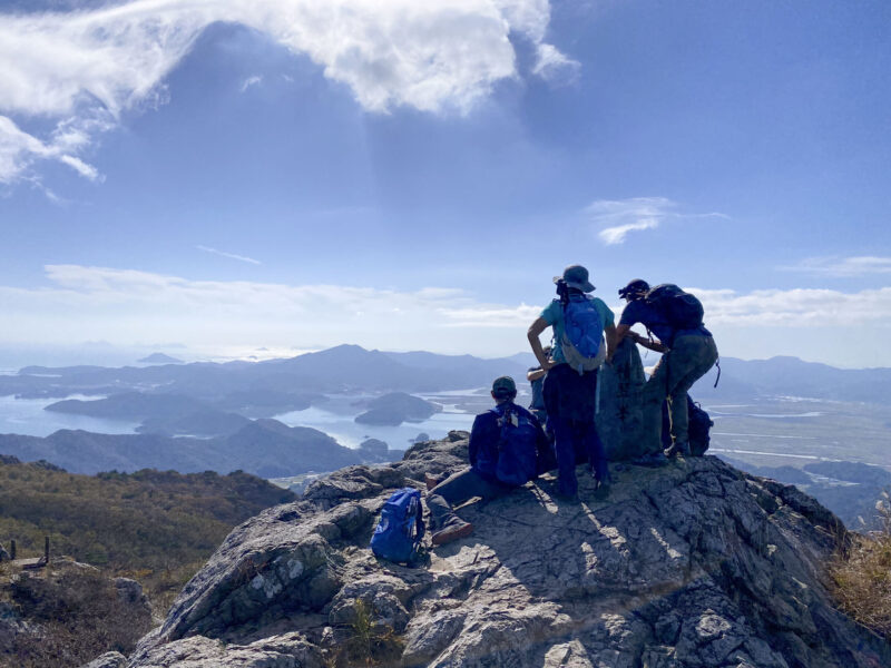 Multi-day guided hikes in South Korea