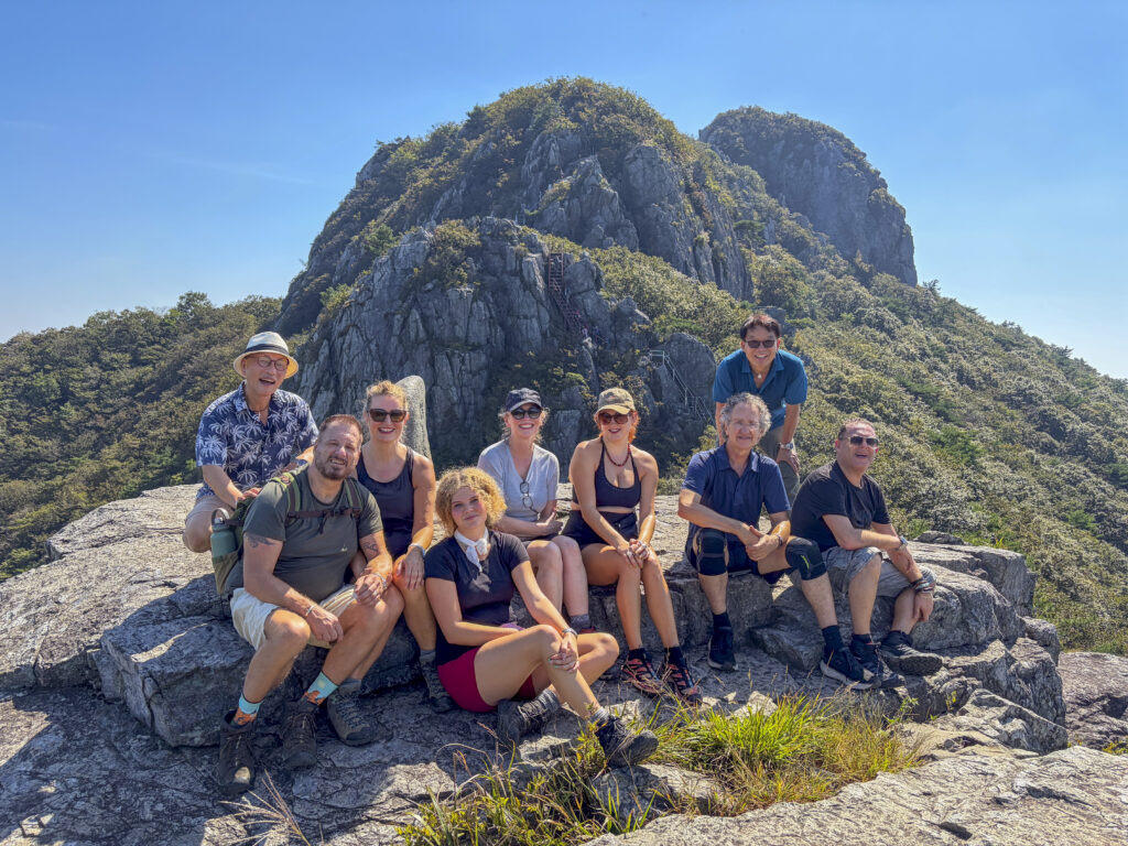 Multi-day guided hikes in South Korea