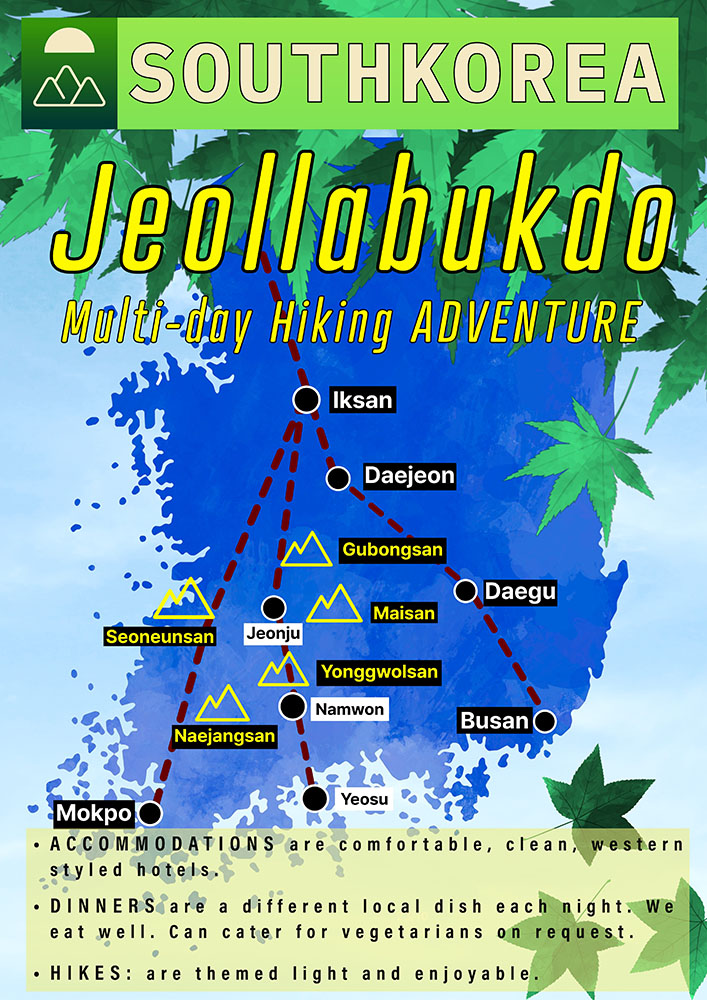 Hiking Tour Jeollabukdo